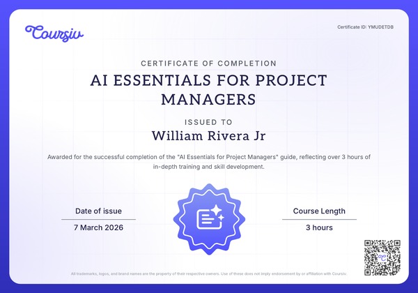 AI Essentials for Project Managers