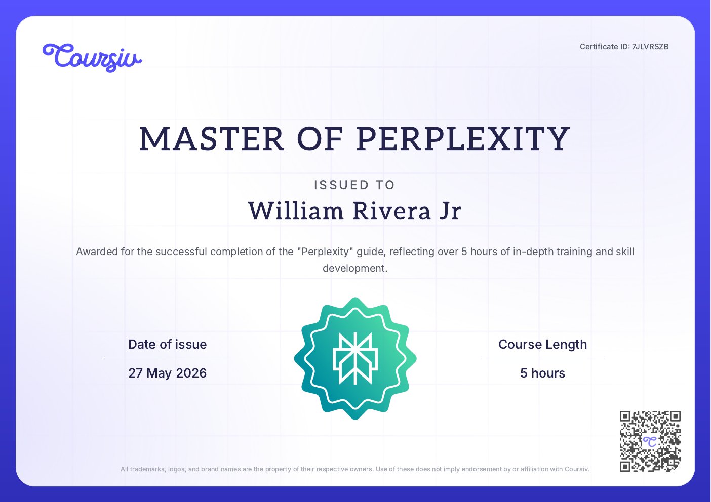 Master of Perplexity