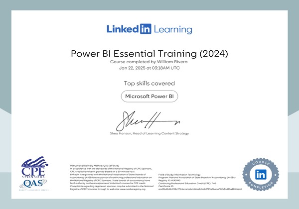 Power BI Essential Training